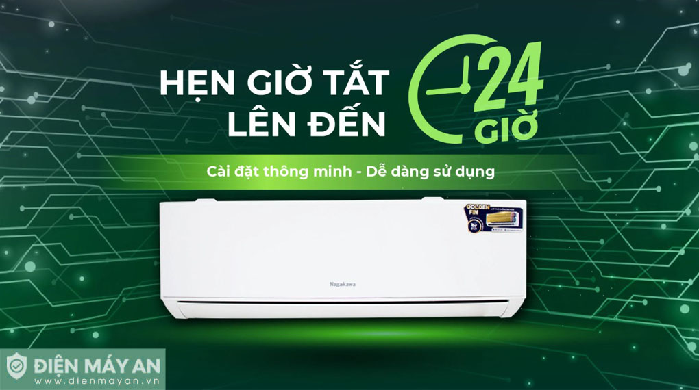 Điều hòa Nagakawa 9000 BTU 1 chiều NS-C09R2T30